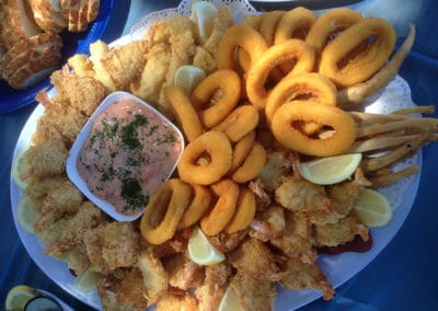 Toby's Seafood plate